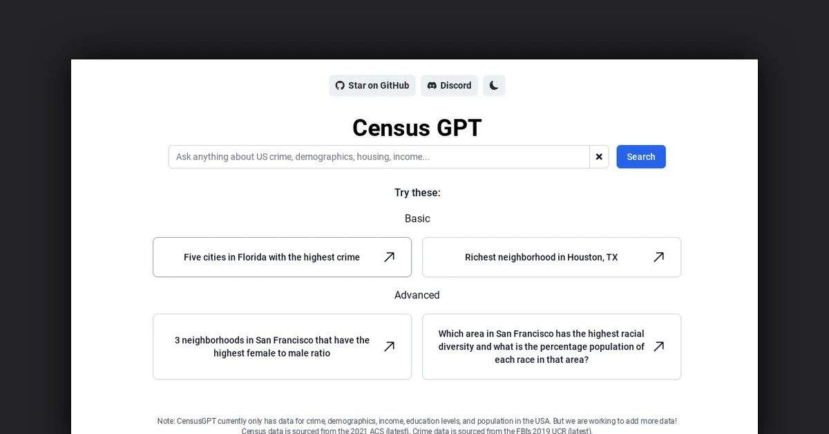 Census GPT