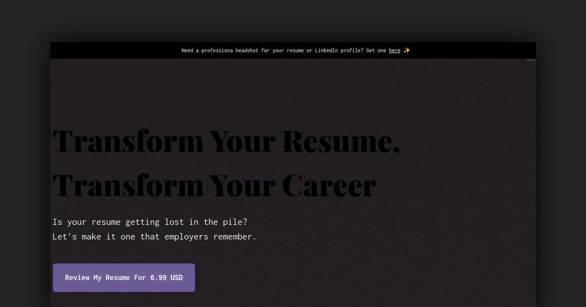 AI Resume Checker