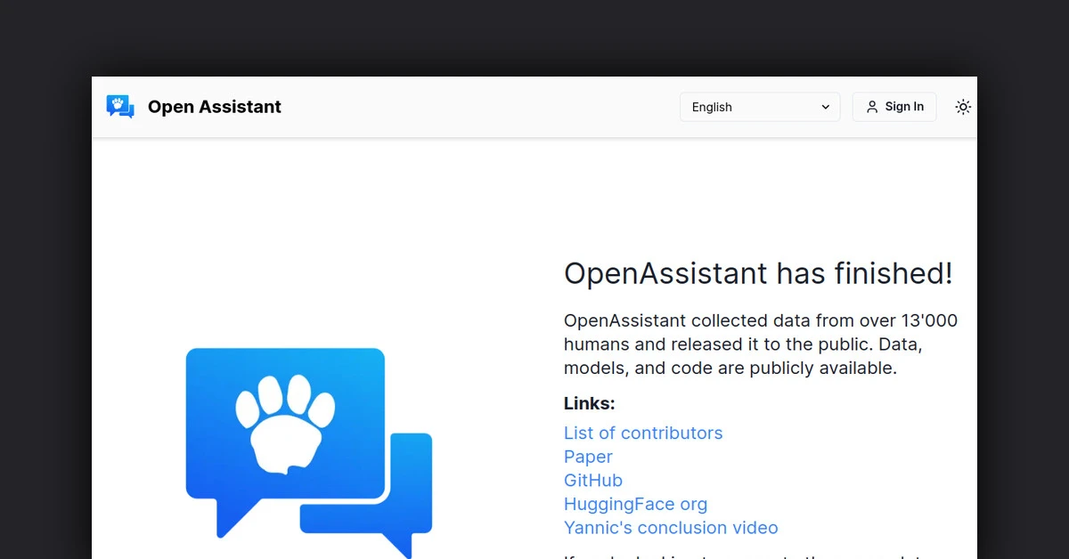 Open Assistant
