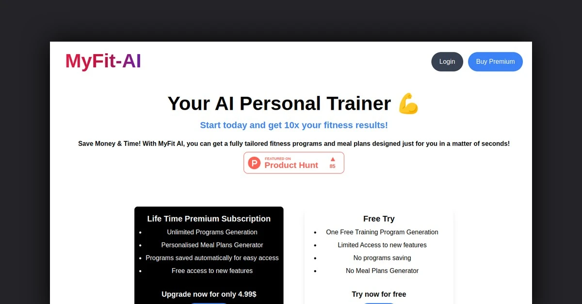 Myfit-AI