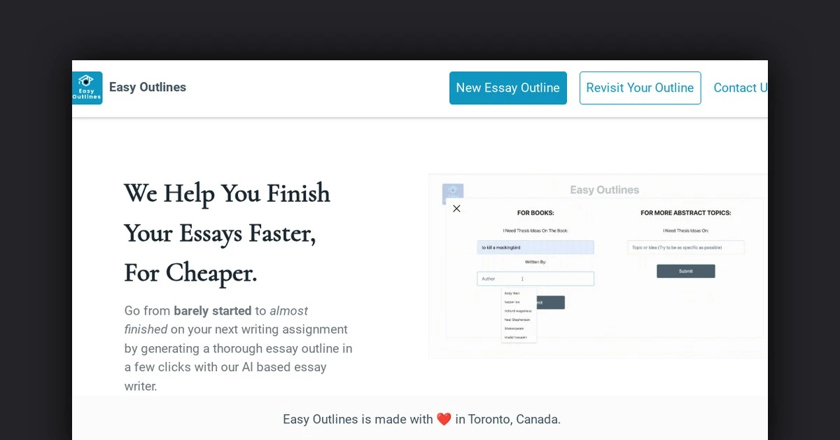 Easyoutlines