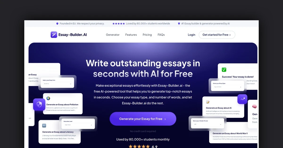 Essay Builder
