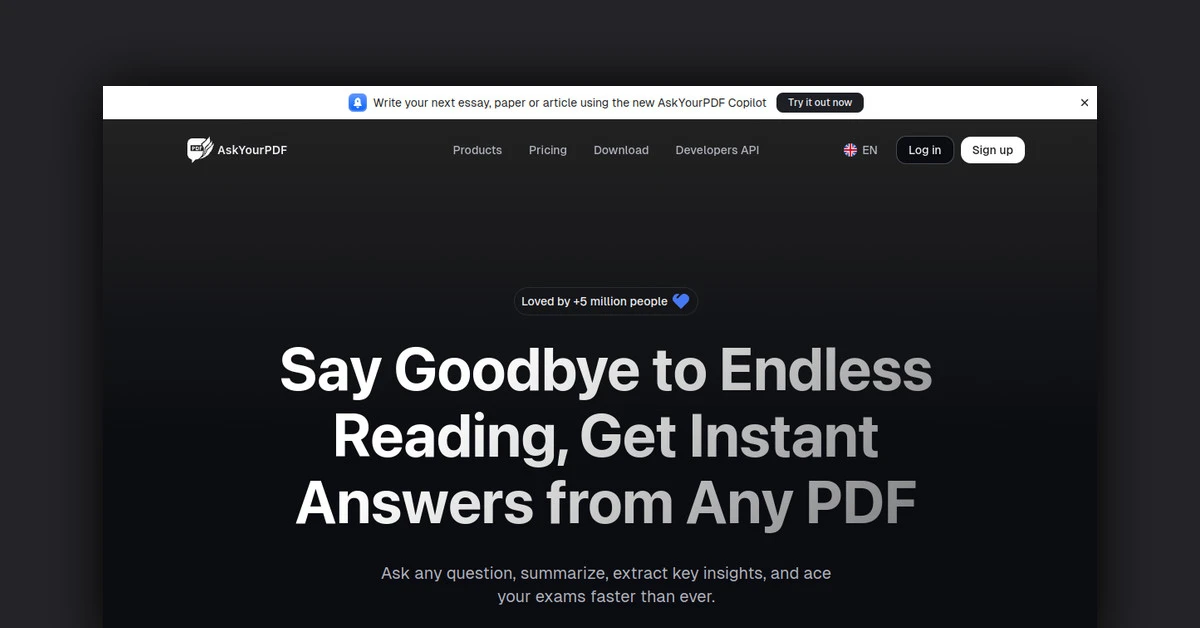 Ask Your PDF