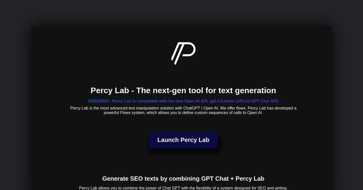 Percy Lab