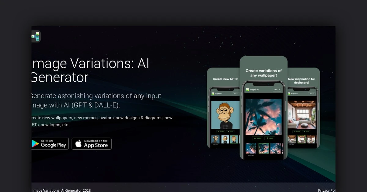 Image Variations: AI Generator