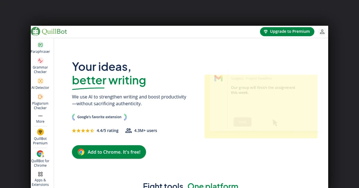 Quillbot Paraphraser