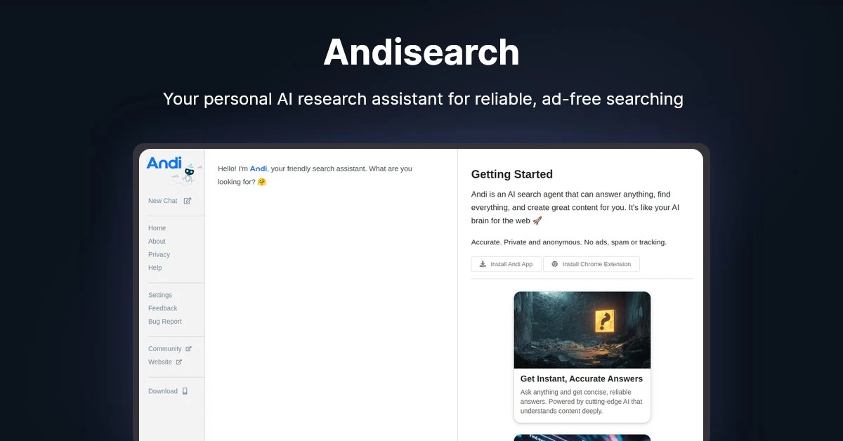 Andisearch