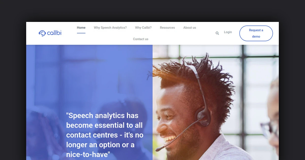 Callbi Speech Analytics