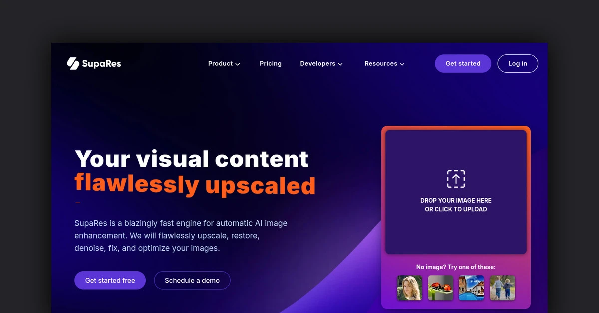 SupaRes AI Image Enhancer