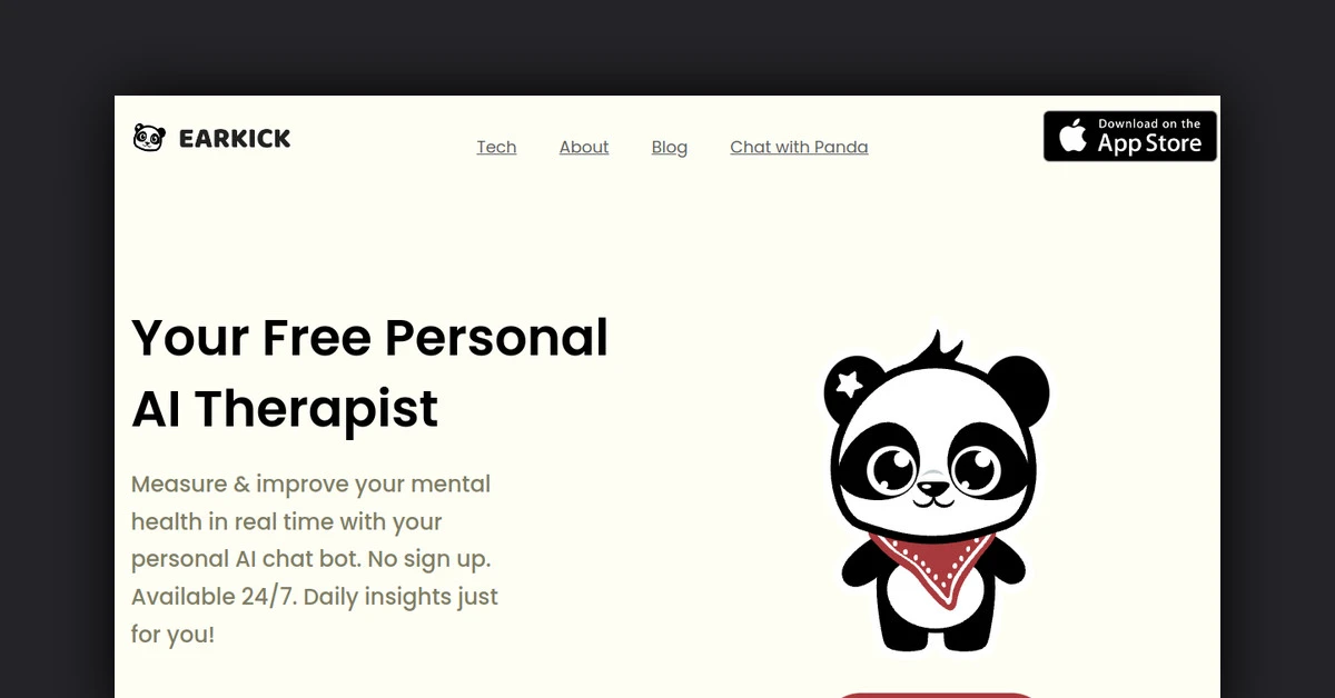 Earkick - AI Therapist