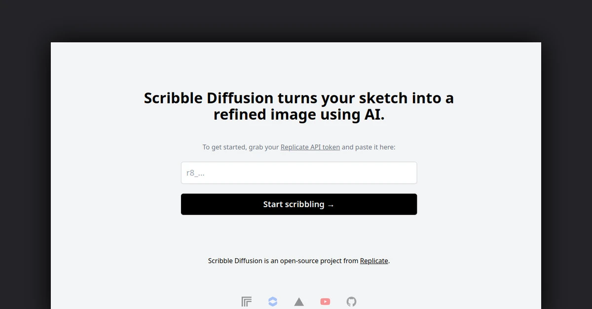 Scribble Diffusion
