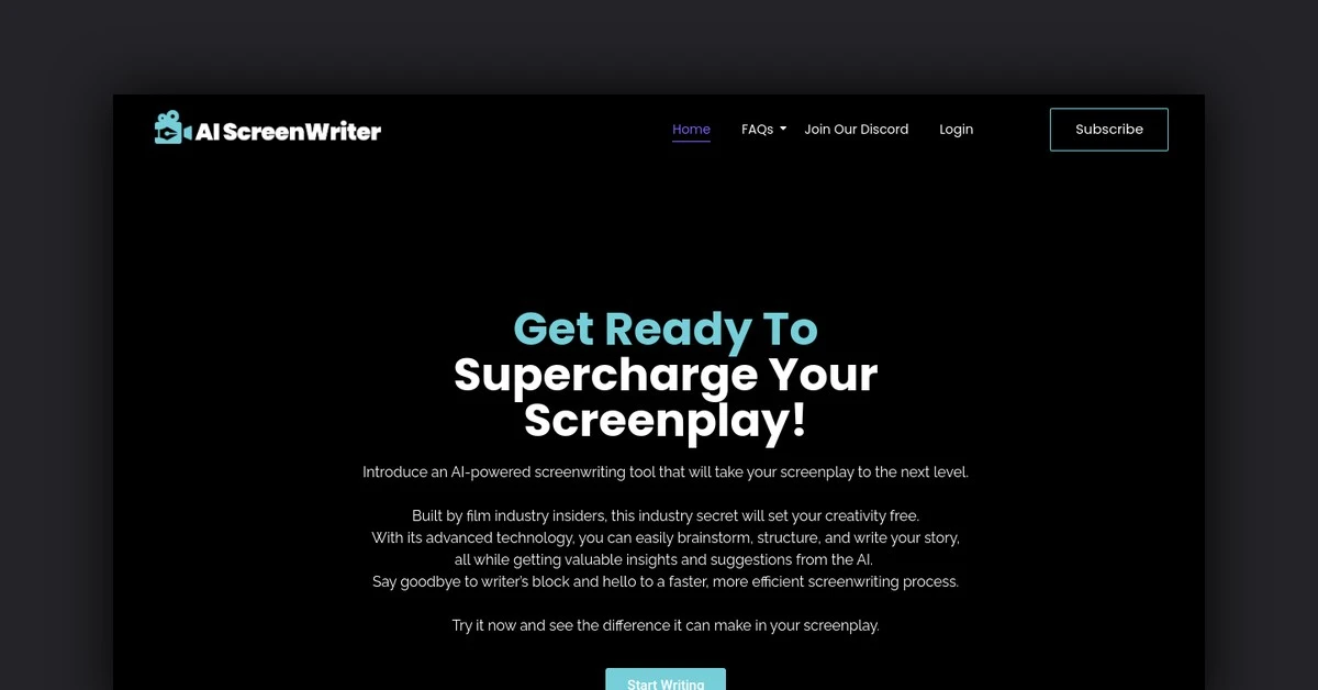 AI Screenwriter