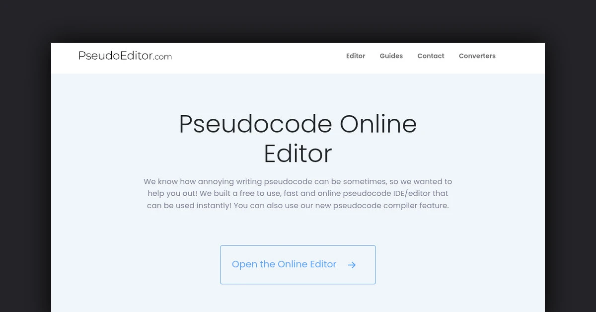 PseudoEditor