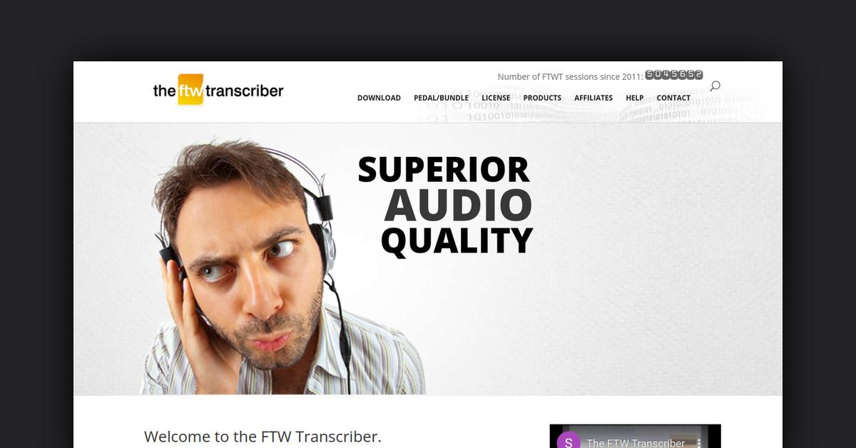 The FTW Transcriber