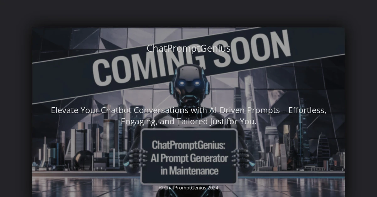 Chat Prompt Genius