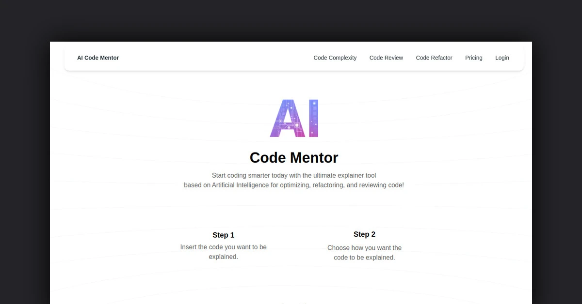 AI Code Mentor