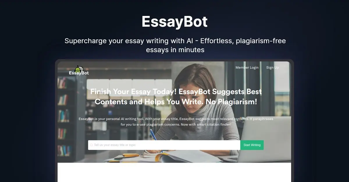 EssayBot: AI-Powered Essay Writing Assistant | Deepgram