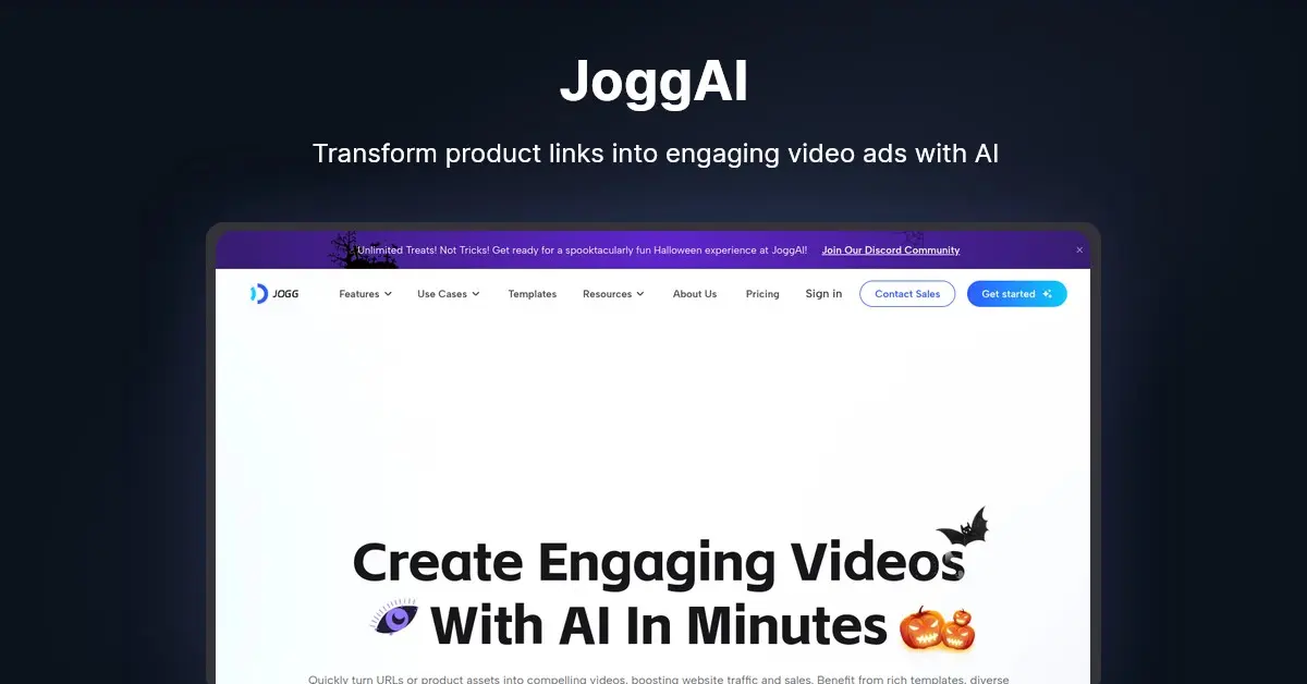 Joggai - Your Ai-Powered Solution for Quick Video Creation: Unleash Creativity 49 Joggai - Your Ai-Powered Solution for Quick Video Creation: Unleash Creativity