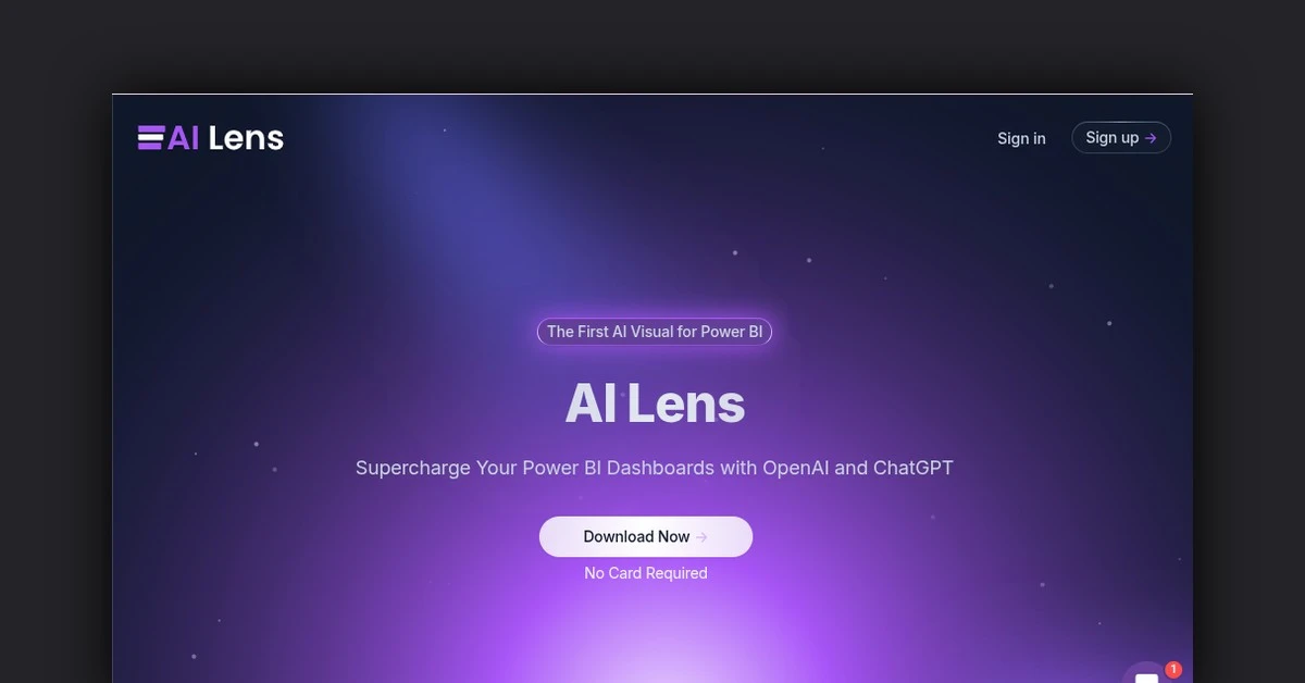 PowerBI AI Lens