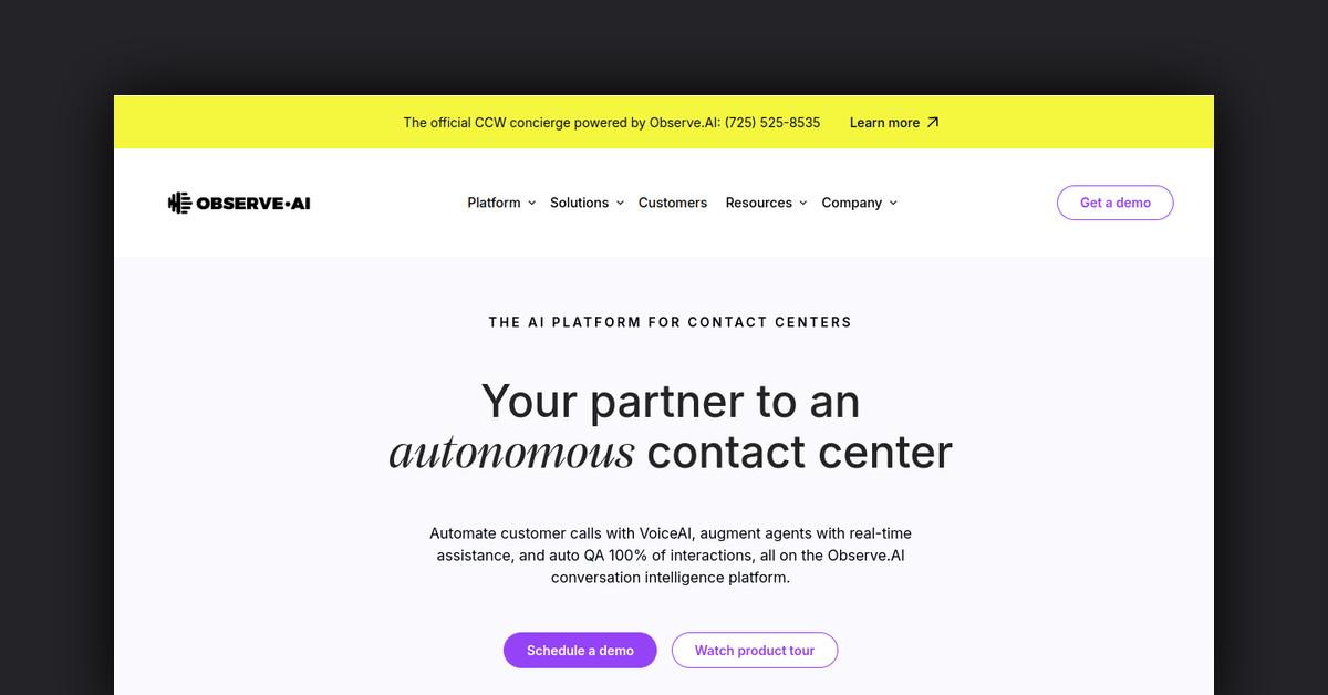 Observe.ai (Z21 Labs)