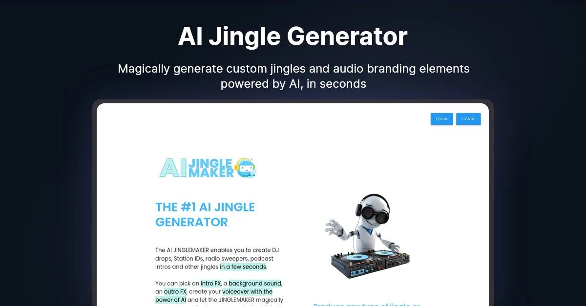 AI Jingle Generator
