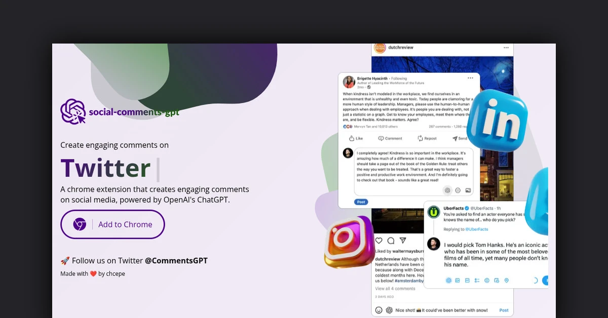 Social Comments GPT