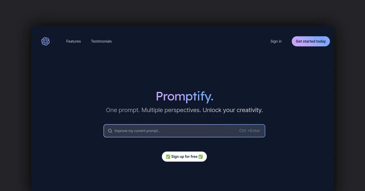 Promptify