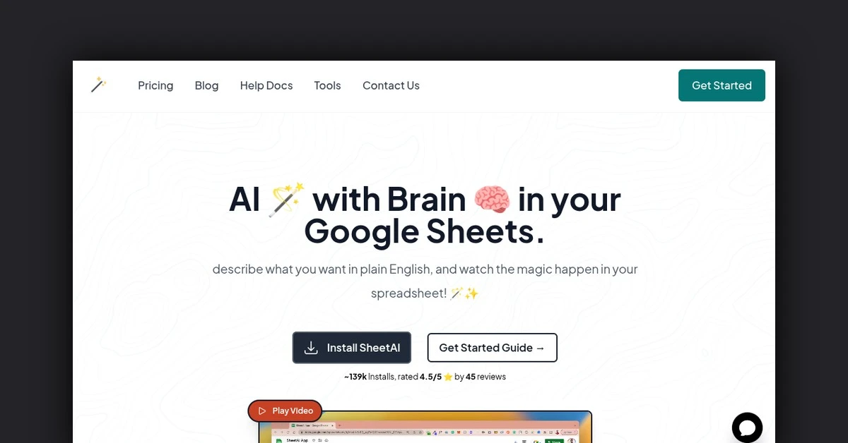 Sheet AI