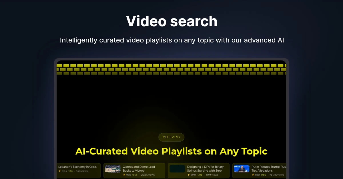 Video search