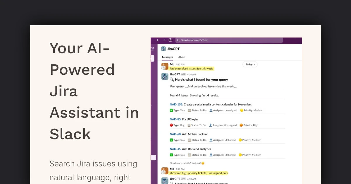 JiraGPT
