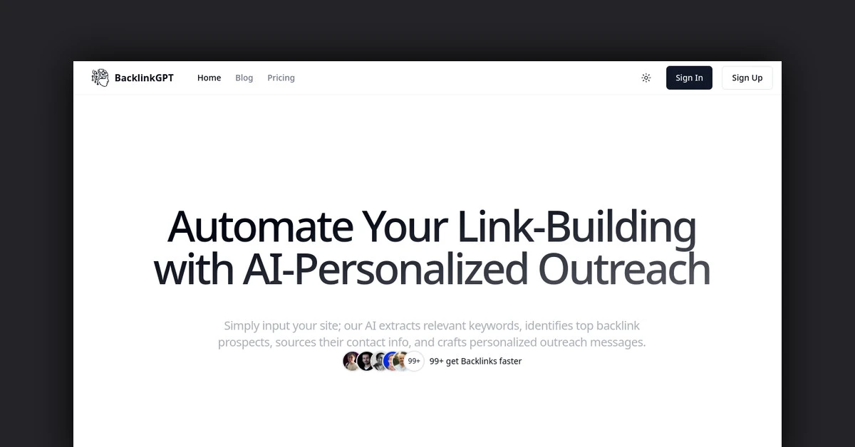 BacklinkGPT