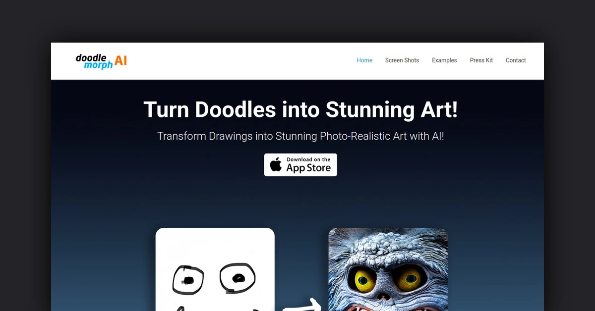 Doodle Morph AI