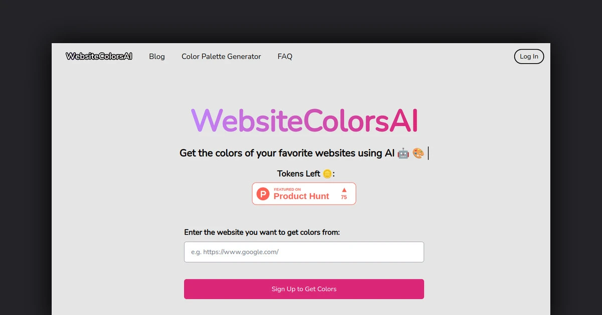 WebsiteColorsAI