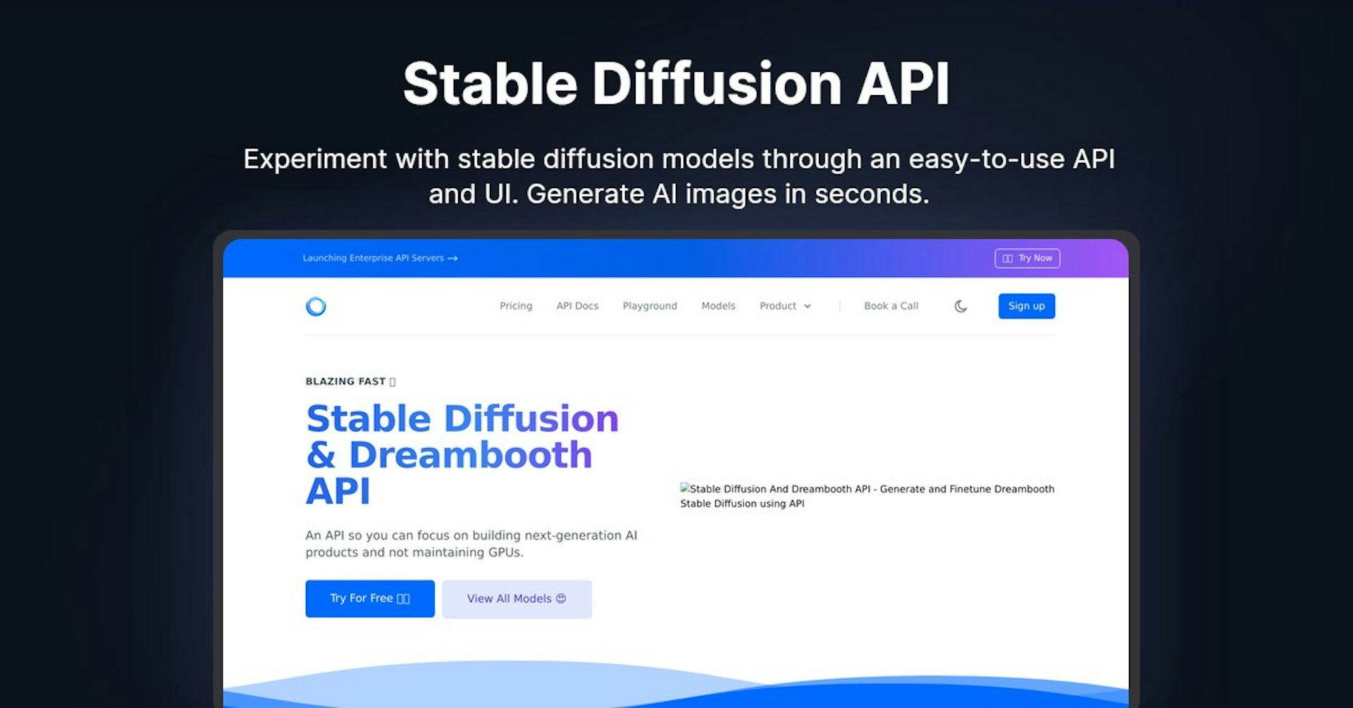 Stable Diffusion API