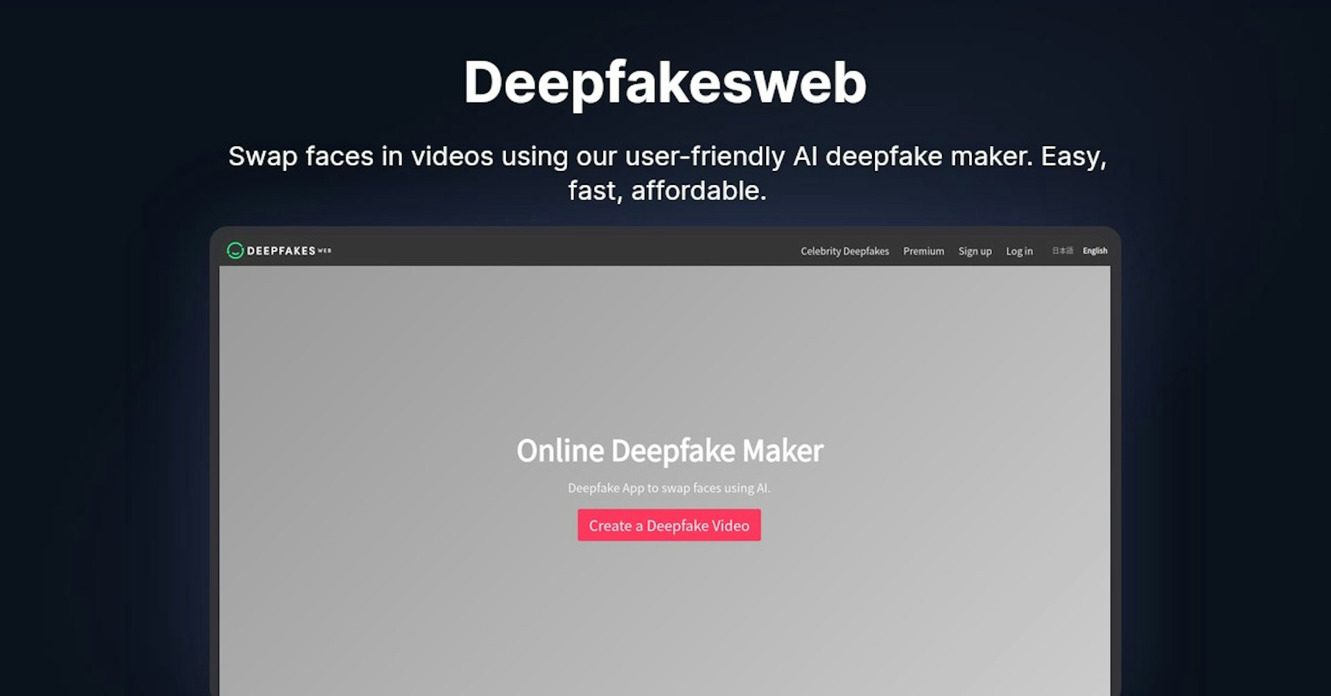 Deepfakesweb