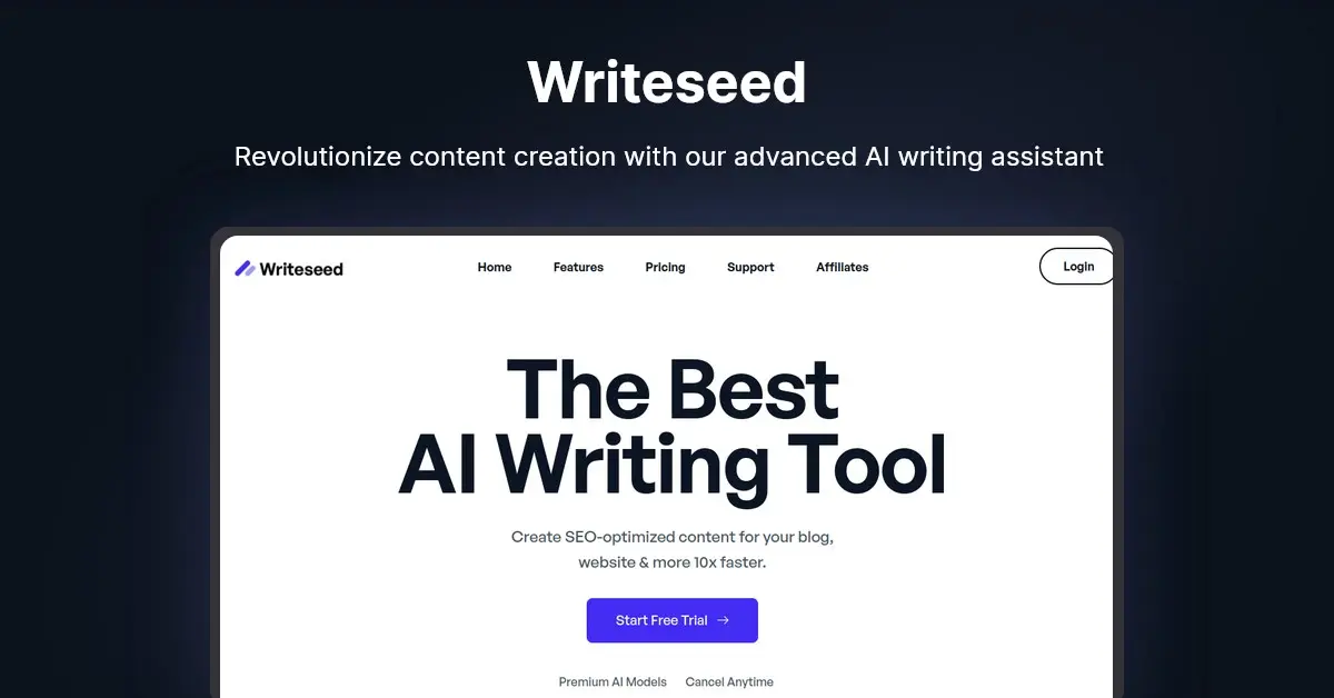 Writeseed Ai Writing Assistant & Text Generator: Boost Your Content 1 Writeseed Ai Writing Assistant & Text Generator: Boost Your Content