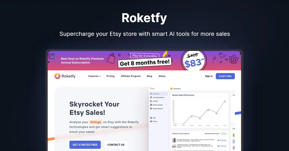 Roketfy: AI Tools to Boost Your Etsy Sales | Deepgram