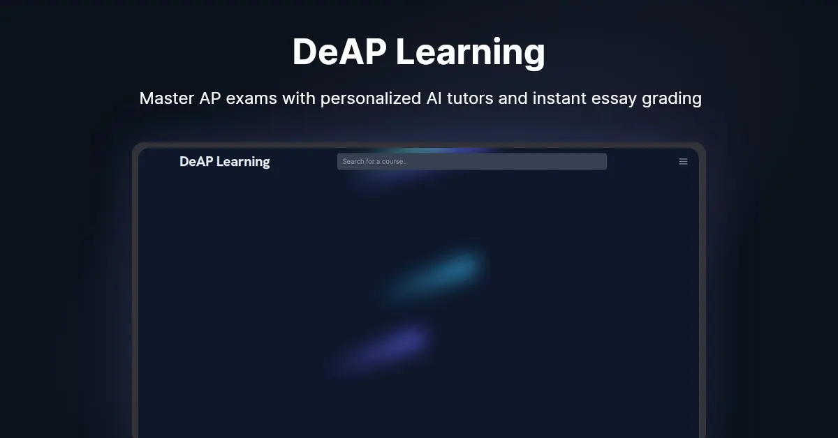 DeAP Learning: AI-Powered AP Exam Prep Revolution | Deepgram