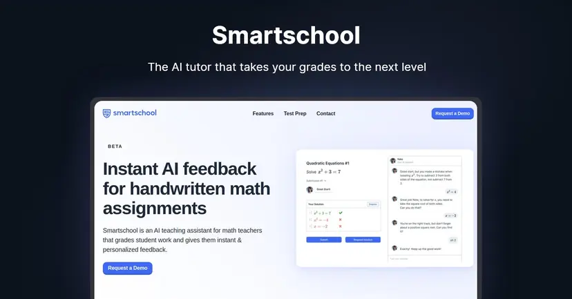Smartschool: AI-Powered Personalized SAT Prep and Classroom Learning ...